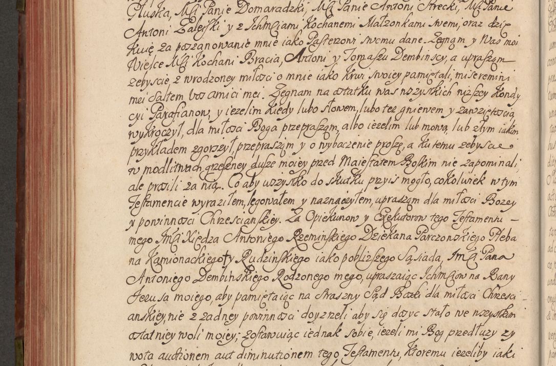 Zdjęcie nr 503 dla obiektu archiwalnego: Acta actorum episcopalium R. D. Constantini Feliciani in Szaniawy Szaniawski, episcopi Cracoviensis, ducis Severiae per annos 1720 - 1723 conscripta. Volumen I