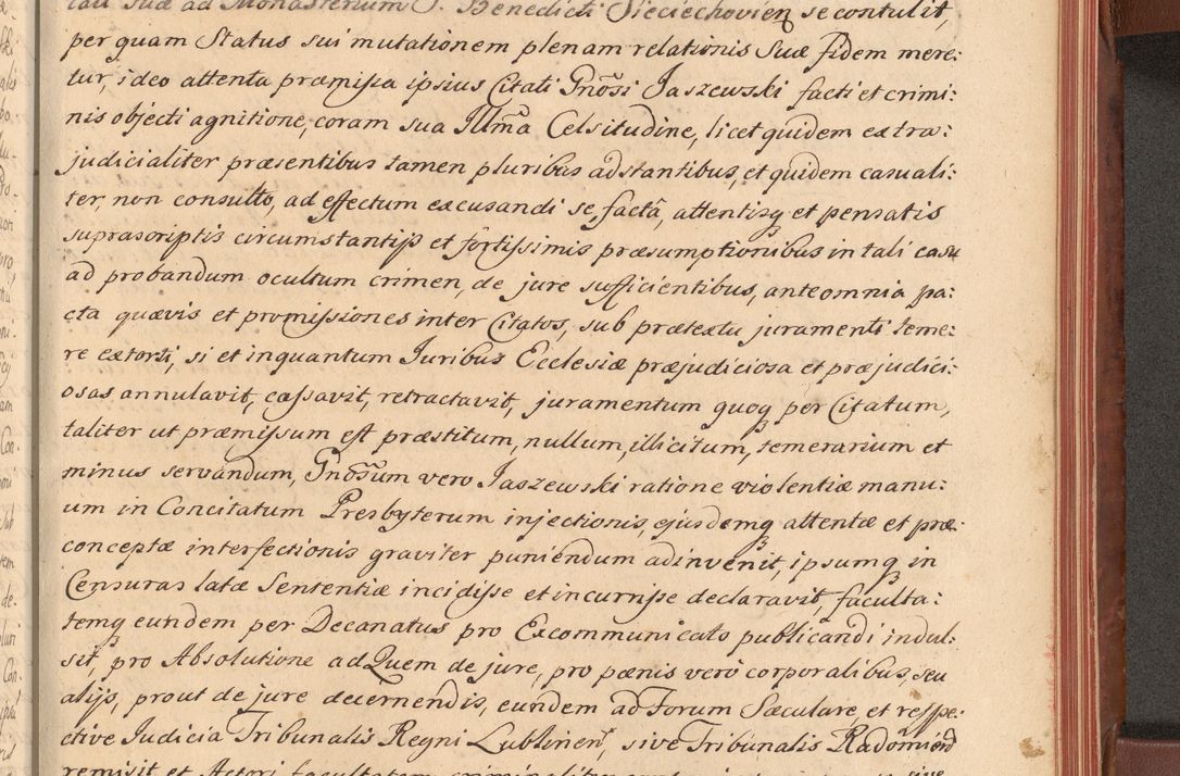 Zdjęcie nr 506 dla obiektu archiwalnego: Acta actorum episcopalium R. D. Constantini Feliciani in Szaniawy Szaniawski, episcopi Cracoviensis, ducis Severiae per annos 1720 - 1723 conscripta. Volumen I