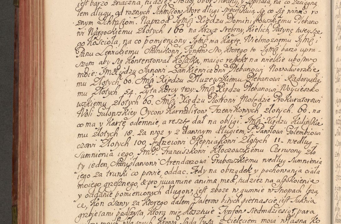Zdjęcie nr 487 dla obiektu archiwalnego: Acta actorum episcopalium R. D. Constantini Feliciani in Szaniawy Szaniawski, episcopi Cracoviensis, ducis Severiae per annos 1720 - 1723 conscripta. Volumen I