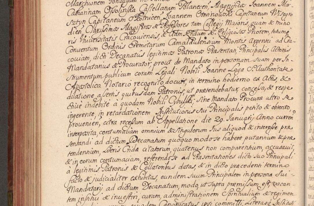 Zdjęcie nr 475 dla obiektu archiwalnego: Acta actorum episcopalium R. D. Constantini Feliciani in Szaniawy Szaniawski, episcopi Cracoviensis, ducis Severiae per annos 1720 - 1723 conscripta. Volumen I
