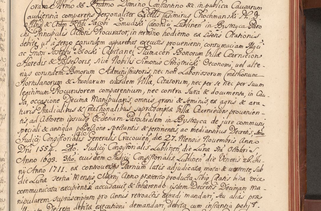 Zdjęcie nr 470 dla obiektu archiwalnego: Acta actorum episcopalium R. D. Constantini Feliciani in Szaniawy Szaniawski, episcopi Cracoviensis, ducis Severiae per annos 1720 - 1723 conscripta. Volumen I