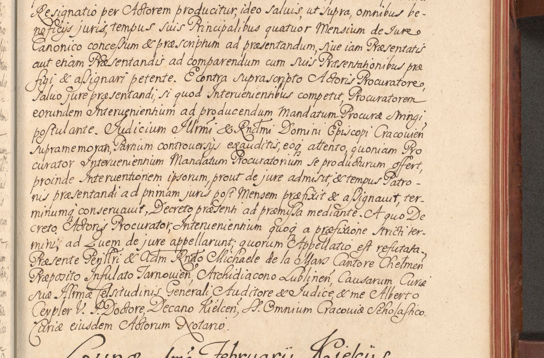 Zdjęcie nr 462 dla obiektu archiwalnego: Acta actorum episcopalium R. D. Constantini Feliciani in Szaniawy Szaniawski, episcopi Cracoviensis, ducis Severiae per annos 1720 - 1723 conscripta. Volumen I