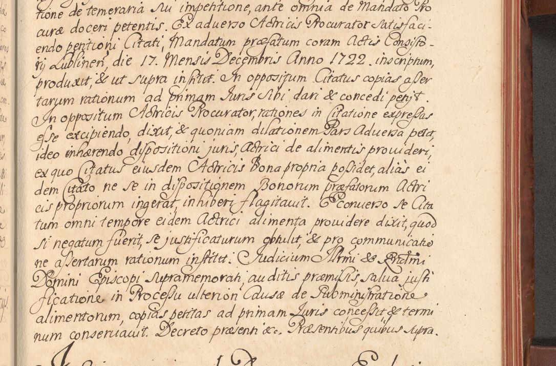 Zdjęcie nr 460 dla obiektu archiwalnego: Acta actorum episcopalium R. D. Constantini Feliciani in Szaniawy Szaniawski, episcopi Cracoviensis, ducis Severiae per annos 1720 - 1723 conscripta. Volumen I