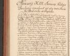 Zdjęcie nr 447 dla obiektu archiwalnego: Acta actorum episcopalium R. D. Constantini Feliciani in Szaniawy Szaniawski, episcopi Cracoviensis, ducis Severiae per annos 1720 - 1723 conscripta. Volumen I