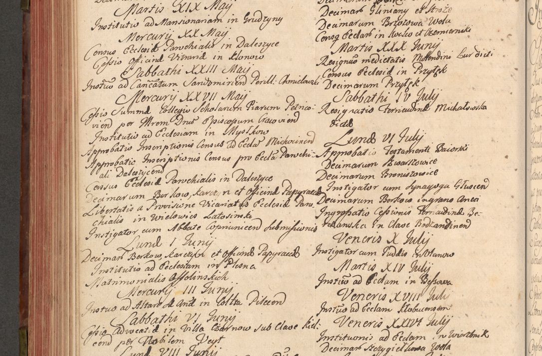 Zdjęcie nr 443 dla obiektu archiwalnego: Acta actorum episcopalium R. D. Constantini Feliciani in Szaniawy Szaniawski, episcopi Cracoviensis, ducis Severiae per annos 1720 - 1723 conscripta. Volumen I