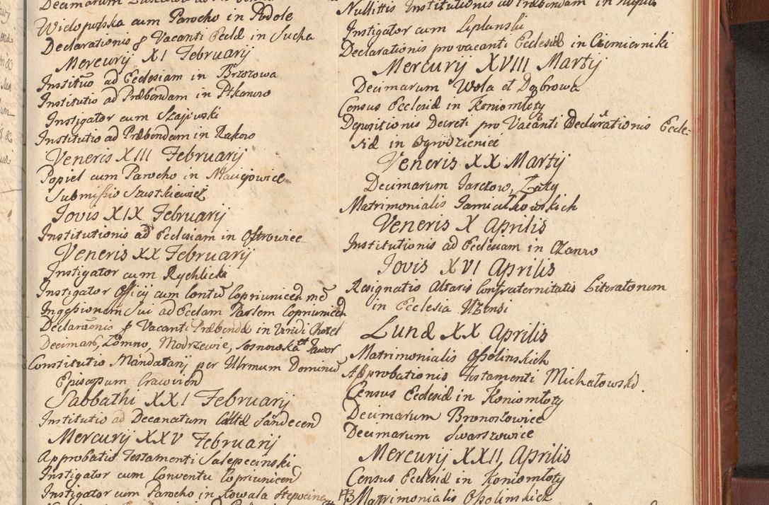 Zdjęcie nr 442 dla obiektu archiwalnego: Acta actorum episcopalium R. D. Constantini Feliciani in Szaniawy Szaniawski, episcopi Cracoviensis, ducis Severiae per annos 1720 - 1723 conscripta. Volumen I