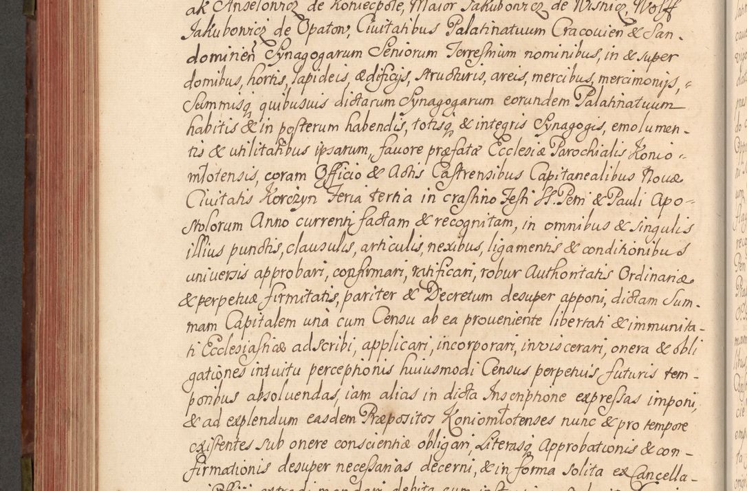 Zdjęcie nr 433 dla obiektu archiwalnego: Acta actorum episcopalium R. D. Constantini Feliciani in Szaniawy Szaniawski, episcopi Cracoviensis, ducis Severiae per annos 1720 - 1723 conscripta. Volumen I