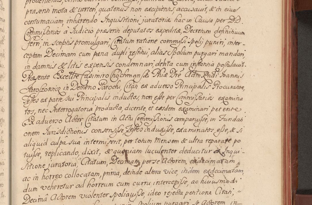 Zdjęcie nr 426 dla obiektu archiwalnego: Acta actorum episcopalium R. D. Constantini Feliciani in Szaniawy Szaniawski, episcopi Cracoviensis, ducis Severiae per annos 1720 - 1723 conscripta. Volumen I