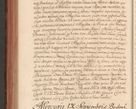 Zdjęcie nr 425 dla obiektu archiwalnego: Acta actorum episcopalium R. D. Constantini Feliciani in Szaniawy Szaniawski, episcopi Cracoviensis, ducis Severiae per annos 1720 - 1723 conscripta. Volumen I