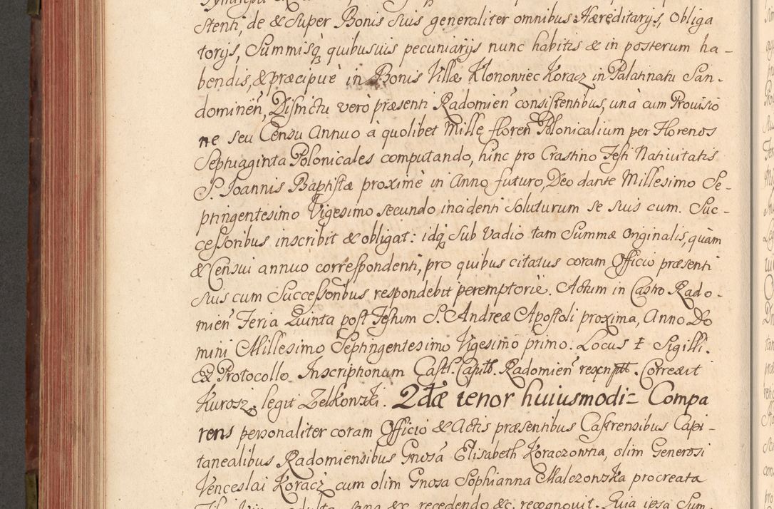 Zdjęcie nr 421 dla obiektu archiwalnego: Acta actorum episcopalium R. D. Constantini Feliciani in Szaniawy Szaniawski, episcopi Cracoviensis, ducis Severiae per annos 1720 - 1723 conscripta. Volumen I
