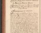 Zdjęcie nr 419 dla obiektu archiwalnego: Acta actorum episcopalium R. D. Constantini Feliciani in Szaniawy Szaniawski, episcopi Cracoviensis, ducis Severiae per annos 1720 - 1723 conscripta. Volumen I