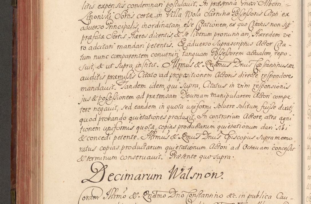 Zdjęcie nr 417 dla obiektu archiwalnego: Acta actorum episcopalium R. D. Constantini Feliciani in Szaniawy Szaniawski, episcopi Cracoviensis, ducis Severiae per annos 1720 - 1723 conscripta. Volumen I
