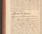 Zdjęcie nr 415 dla obiektu archiwalnego: Acta actorum episcopalium R. D. Constantini Feliciani in Szaniawy Szaniawski, episcopi Cracoviensis, ducis Severiae per annos 1720 - 1723 conscripta. Volumen I