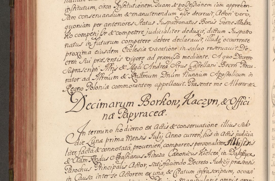 Zdjęcie nr 409 dla obiektu archiwalnego: Acta actorum episcopalium R. D. Constantini Feliciani in Szaniawy Szaniawski, episcopi Cracoviensis, ducis Severiae per annos 1720 - 1723 conscripta. Volumen I