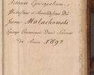 Zdjęcie nr 4 dla obiektu archiwalnego: Volumen VIII actorum episcopalium R. D. Joannis Małachowski, episcopi Cracoviensis ducis Severiae de anno 1697, quorum index videatur ad finem