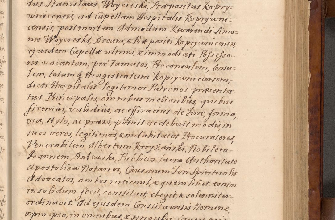 Zdjęcie nr 202 dla obiektu archiwalnego: Volumen VIII actorum episcopalium R. D. Joannis Małachowski, episcopi Cracoviensis ducis Severiae de anno 1697, quorum index videatur ad finem