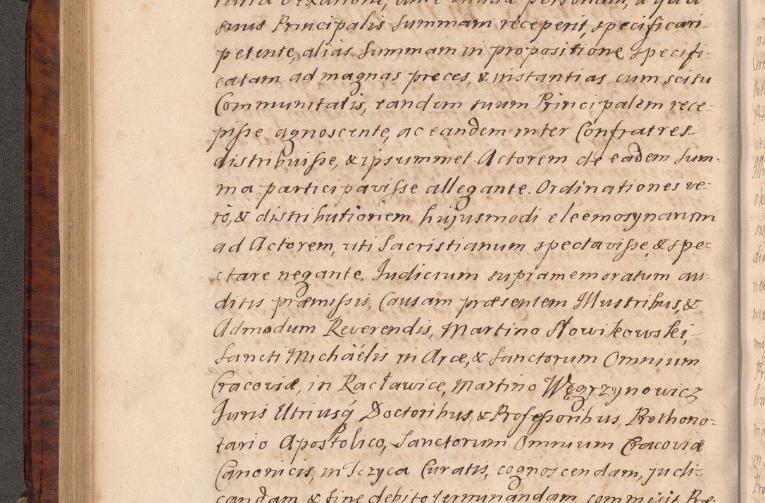 Zdjęcie nr 199 dla obiektu archiwalnego: Volumen VIII actorum episcopalium R. D. Joannis Małachowski, episcopi Cracoviensis ducis Severiae de anno 1697, quorum index videatur ad finem