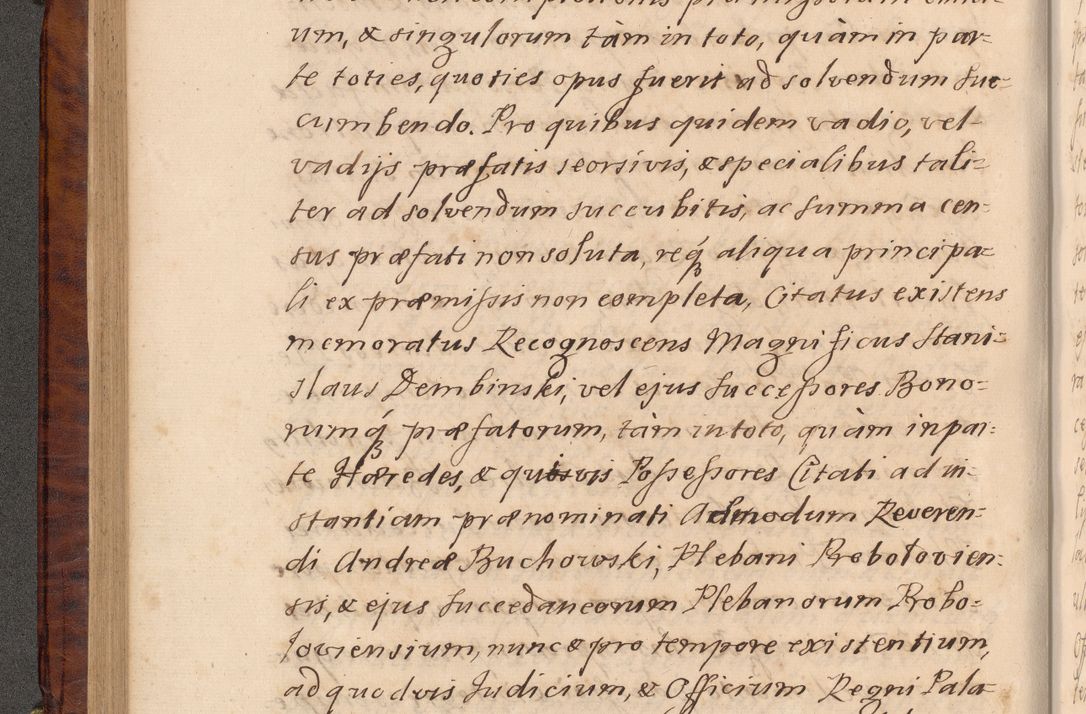 Zdjęcie nr 187 dla obiektu archiwalnego: Volumen VIII actorum episcopalium R. D. Joannis Małachowski, episcopi Cracoviensis ducis Severiae de anno 1697, quorum index videatur ad finem