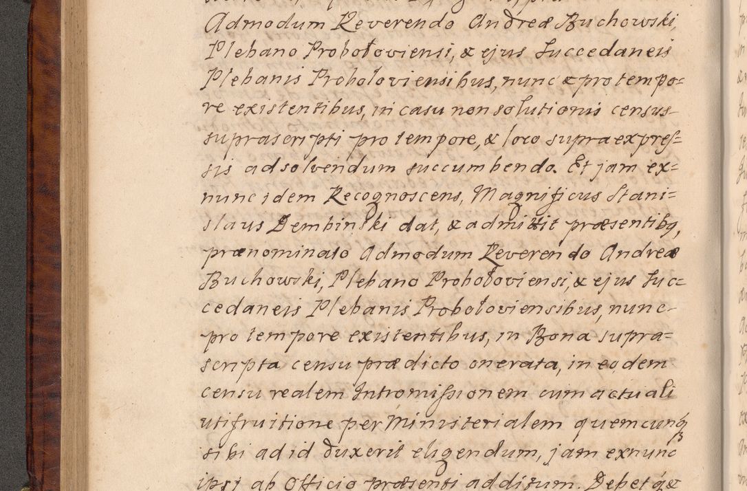 Zdjęcie nr 185 dla obiektu archiwalnego: Volumen VIII actorum episcopalium R. D. Joannis Małachowski, episcopi Cracoviensis ducis Severiae de anno 1697, quorum index videatur ad finem