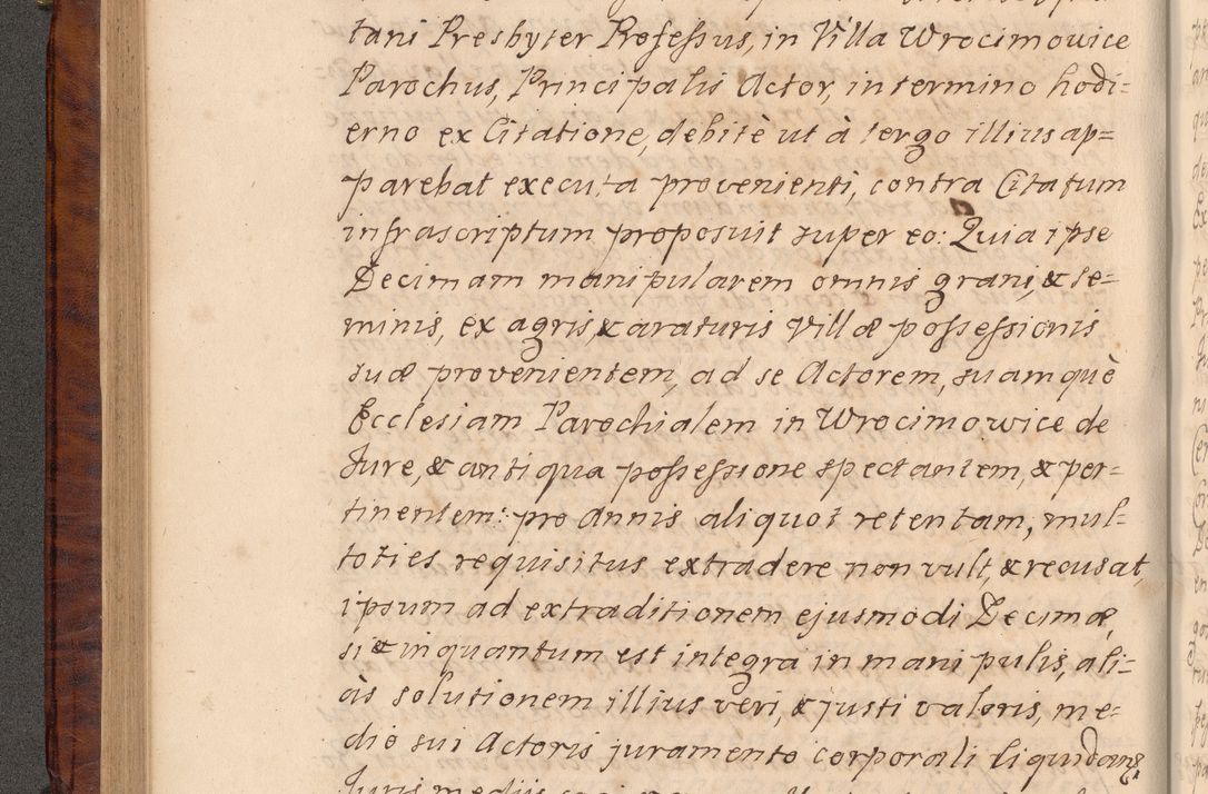 Zdjęcie nr 177 dla obiektu archiwalnego: Volumen VIII actorum episcopalium R. D. Joannis Małachowski, episcopi Cracoviensis ducis Severiae de anno 1697, quorum index videatur ad finem