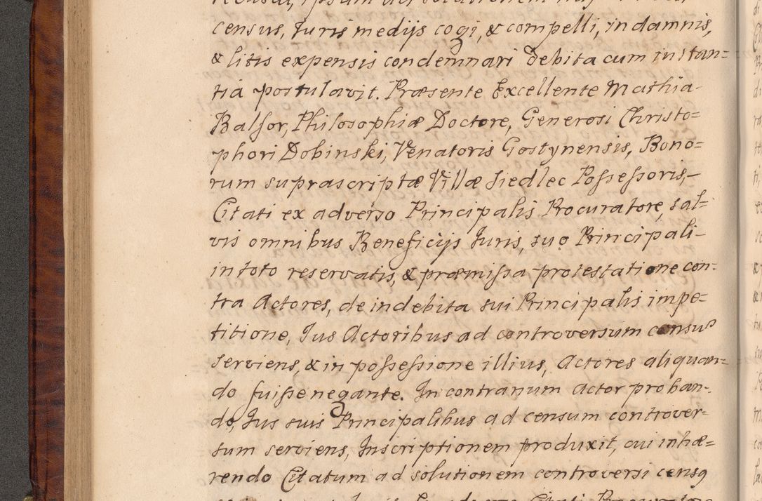 Zdjęcie nr 179 dla obiektu archiwalnego: Volumen VIII actorum episcopalium R. D. Joannis Małachowski, episcopi Cracoviensis ducis Severiae de anno 1697, quorum index videatur ad finem