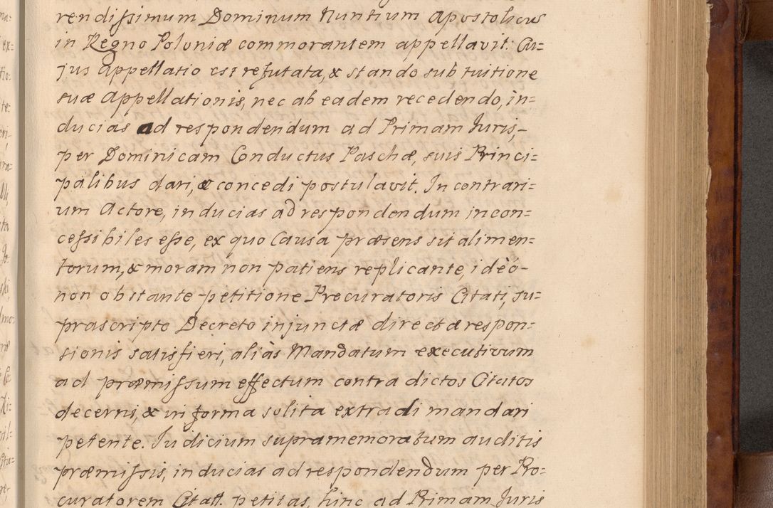Zdjęcie nr 176 dla obiektu archiwalnego: Volumen VIII actorum episcopalium R. D. Joannis Małachowski, episcopi Cracoviensis ducis Severiae de anno 1697, quorum index videatur ad finem