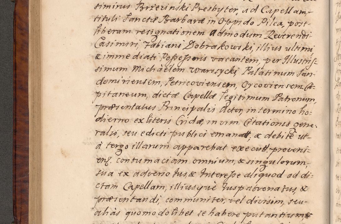 Zdjęcie nr 171 dla obiektu archiwalnego: Volumen VIII actorum episcopalium R. D. Joannis Małachowski, episcopi Cracoviensis ducis Severiae de anno 1697, quorum index videatur ad finem