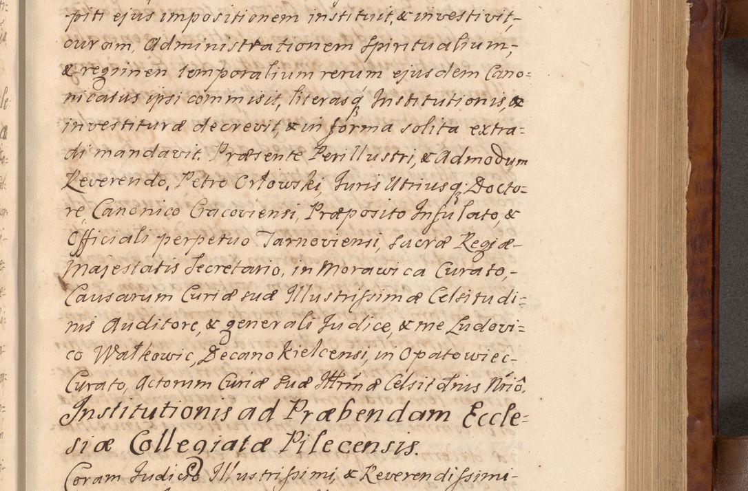 Zdjęcie nr 168 dla obiektu archiwalnego: Volumen VIII actorum episcopalium R. D. Joannis Małachowski, episcopi Cracoviensis ducis Severiae de anno 1697, quorum index videatur ad finem