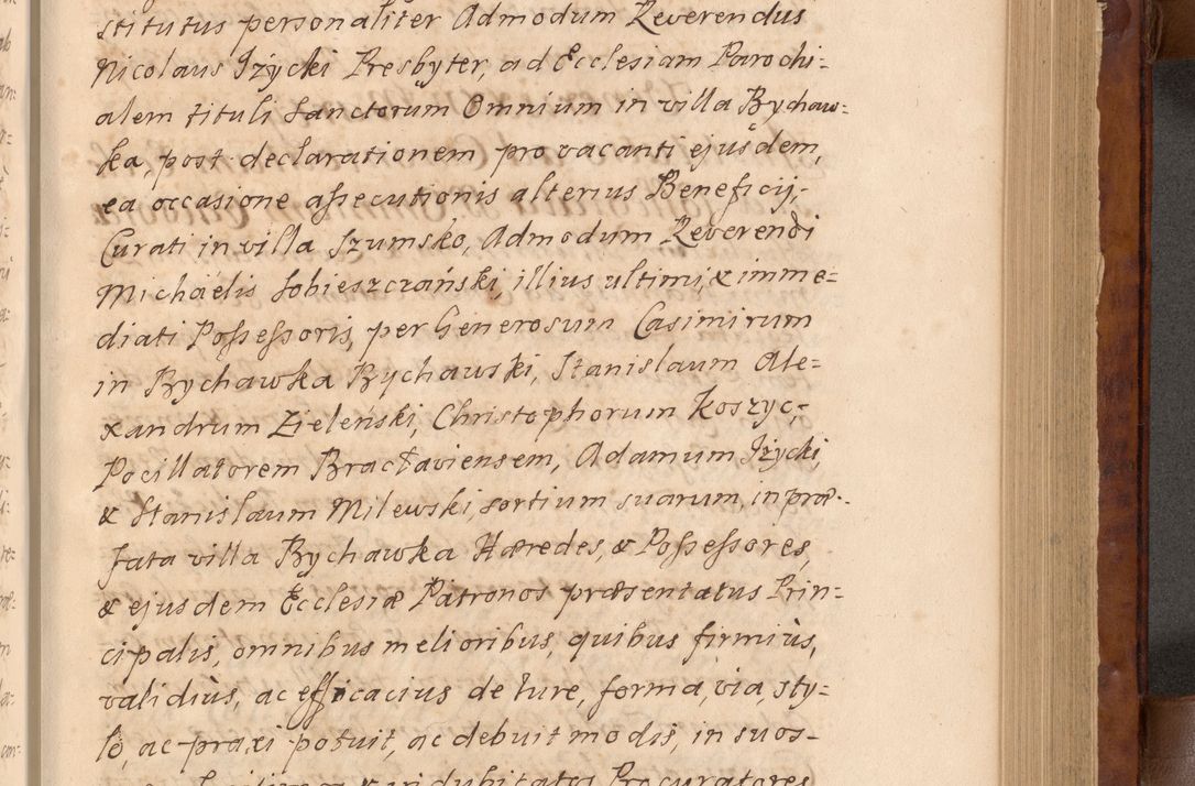Zdjęcie nr 166 dla obiektu archiwalnego: Volumen VIII actorum episcopalium R. D. Joannis Małachowski, episcopi Cracoviensis ducis Severiae de anno 1697, quorum index videatur ad finem