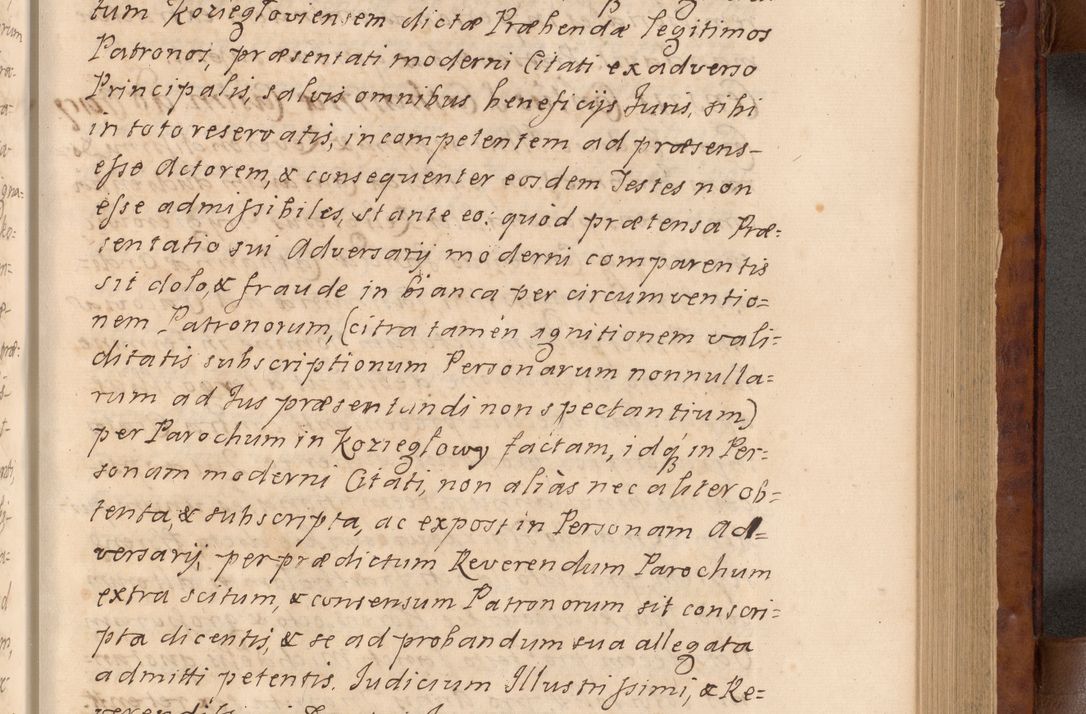 Zdjęcie nr 154 dla obiektu archiwalnego: Volumen VIII actorum episcopalium R. D. Joannis Małachowski, episcopi Cracoviensis ducis Severiae de anno 1697, quorum index videatur ad finem