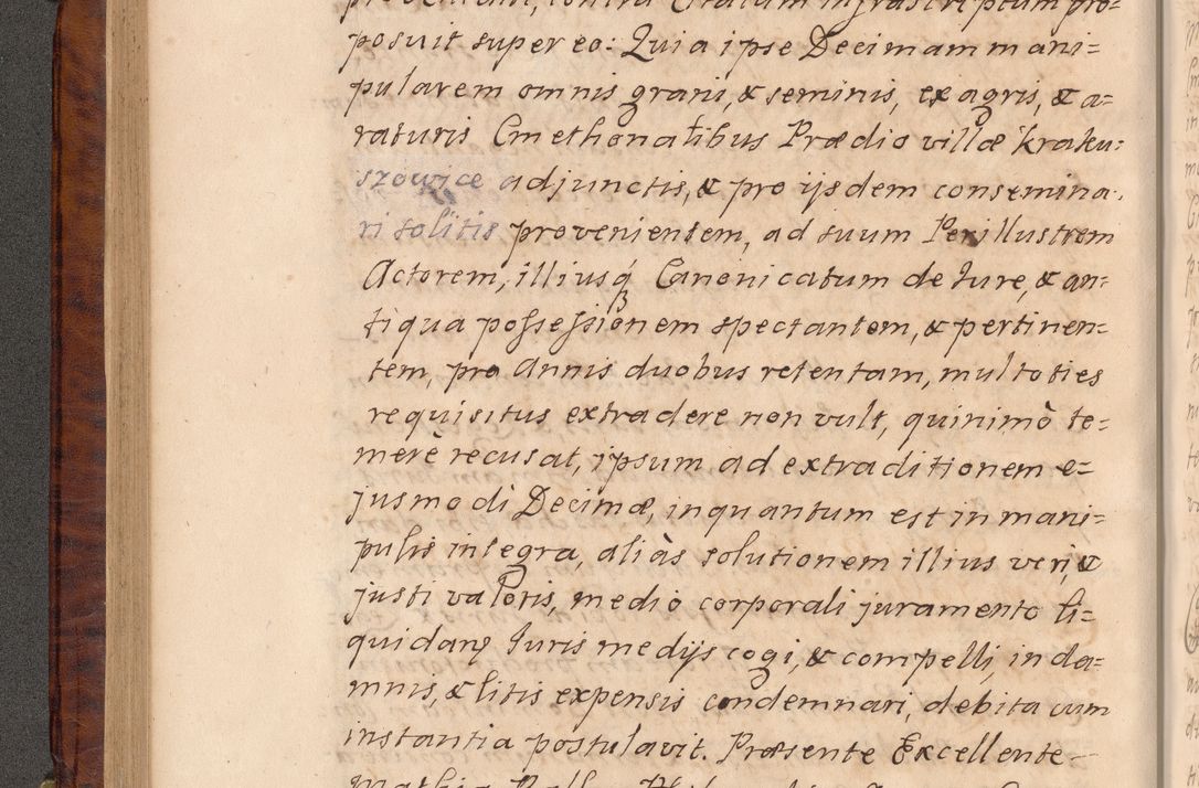 Zdjęcie nr 157 dla obiektu archiwalnego: Volumen VIII actorum episcopalium R. D. Joannis Małachowski, episcopi Cracoviensis ducis Severiae de anno 1697, quorum index videatur ad finem