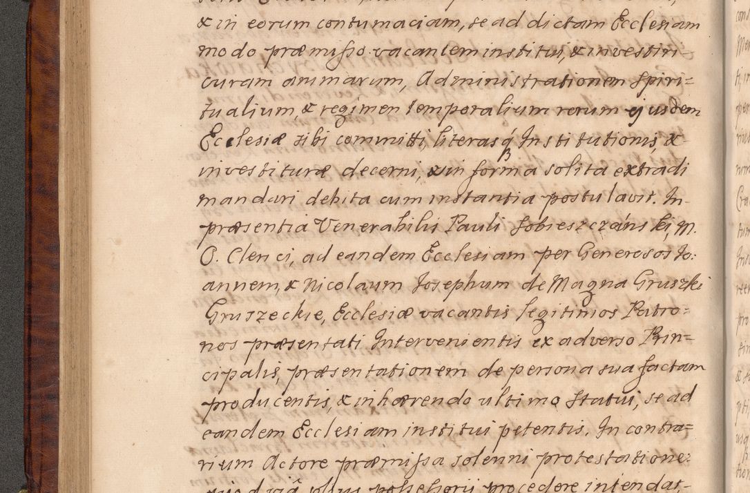 Zdjęcie nr 147 dla obiektu archiwalnego: Volumen VIII actorum episcopalium R. D. Joannis Małachowski, episcopi Cracoviensis ducis Severiae de anno 1697, quorum index videatur ad finem