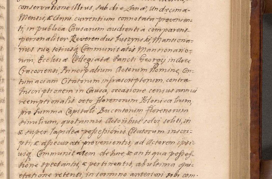 Zdjęcie nr 148 dla obiektu archiwalnego: Volumen VIII actorum episcopalium R. D. Joannis Małachowski, episcopi Cracoviensis ducis Severiae de anno 1697, quorum index videatur ad finem