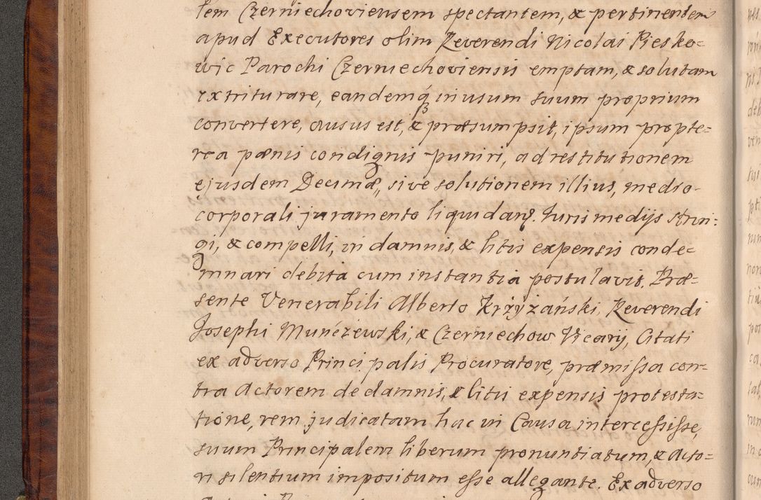 Zdjęcie nr 141 dla obiektu archiwalnego: Volumen VIII actorum episcopalium R. D. Joannis Małachowski, episcopi Cracoviensis ducis Severiae de anno 1697, quorum index videatur ad finem