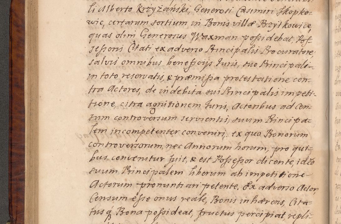 Zdjęcie nr 139 dla obiektu archiwalnego: Volumen VIII actorum episcopalium R. D. Joannis Małachowski, episcopi Cracoviensis ducis Severiae de anno 1697, quorum index videatur ad finem