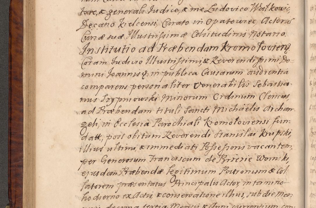 Zdjęcie nr 135 dla obiektu archiwalnego: Volumen VIII actorum episcopalium R. D. Joannis Małachowski, episcopi Cracoviensis ducis Severiae de anno 1697, quorum index videatur ad finem