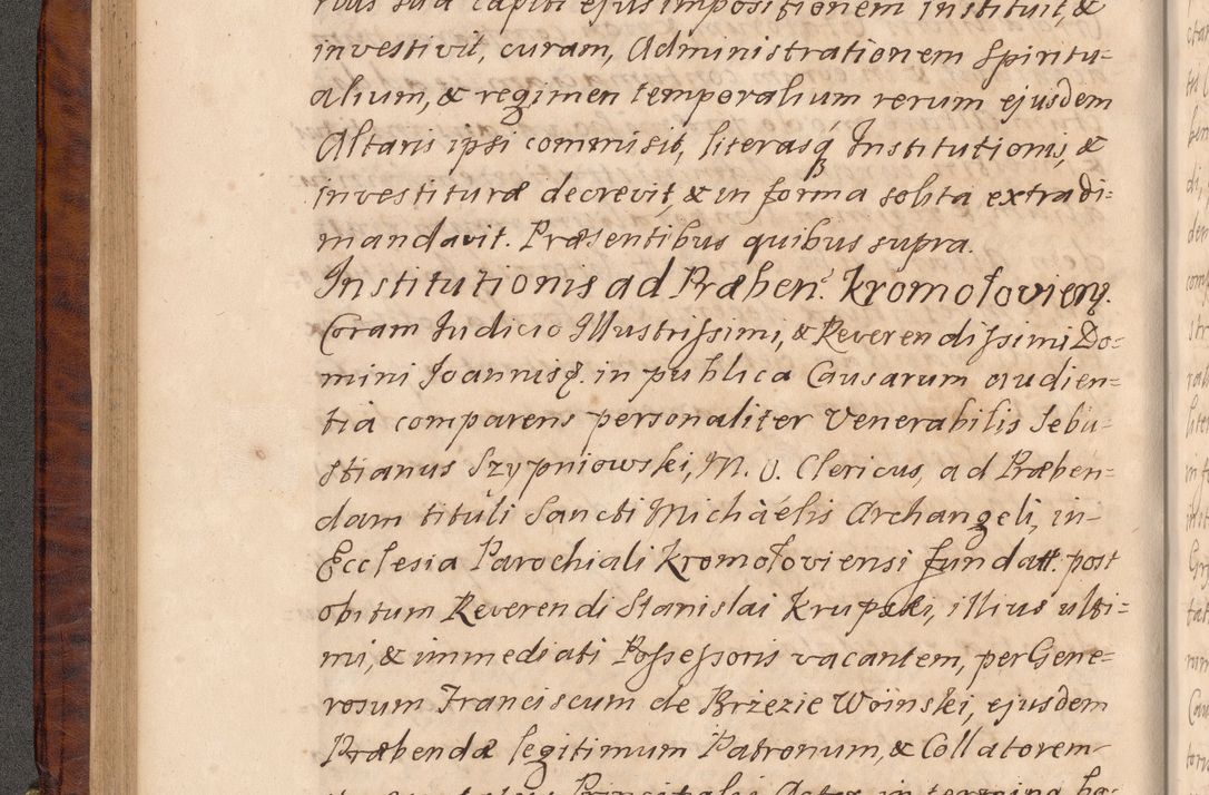 Zdjęcie nr 131 dla obiektu archiwalnego: Volumen VIII actorum episcopalium R. D. Joannis Małachowski, episcopi Cracoviensis ducis Severiae de anno 1697, quorum index videatur ad finem