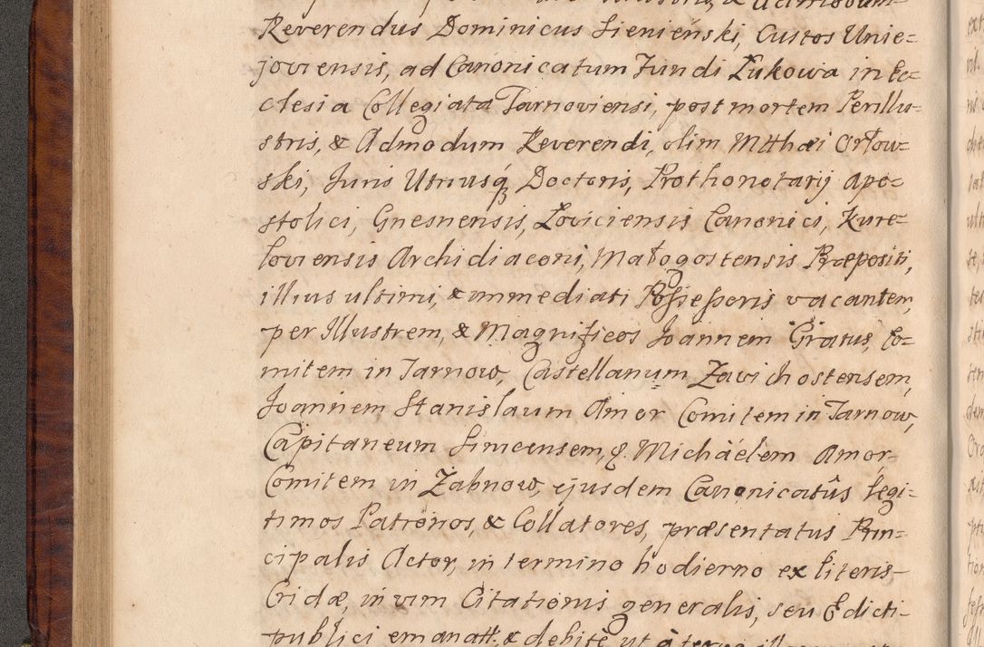 Zdjęcie nr 133 dla obiektu archiwalnego: Volumen VIII actorum episcopalium R. D. Joannis Małachowski, episcopi Cracoviensis ducis Severiae de anno 1697, quorum index videatur ad finem