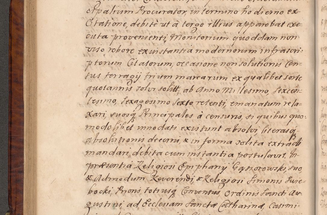 Zdjęcie nr 137 dla obiektu archiwalnego: Volumen VIII actorum episcopalium R. D. Joannis Małachowski, episcopi Cracoviensis ducis Severiae de anno 1697, quorum index videatur ad finem