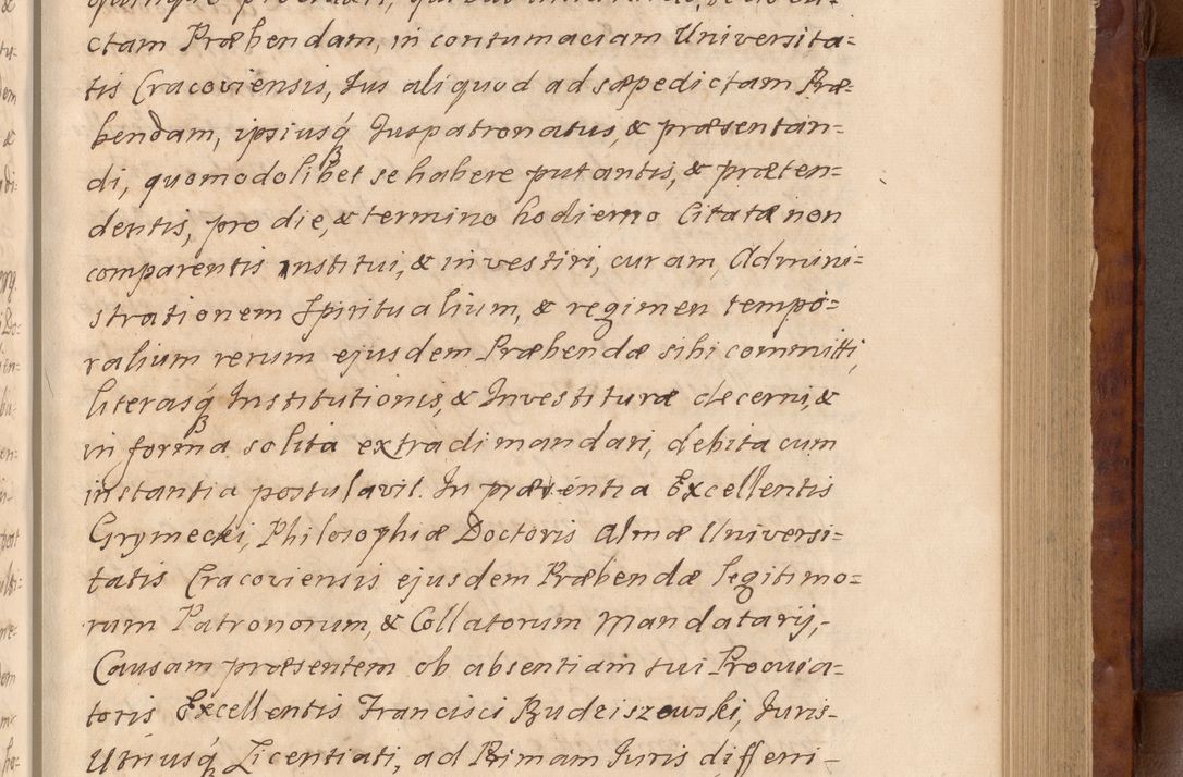 Zdjęcie nr 132 dla obiektu archiwalnego: Volumen VIII actorum episcopalium R. D. Joannis Małachowski, episcopi Cracoviensis ducis Severiae de anno 1697, quorum index videatur ad finem