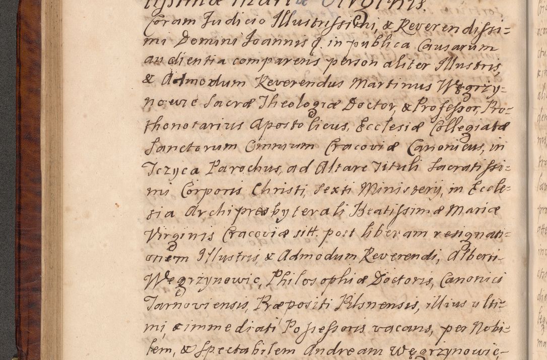 Zdjęcie nr 129 dla obiektu archiwalnego: Volumen VIII actorum episcopalium R. D. Joannis Małachowski, episcopi Cracoviensis ducis Severiae de anno 1697, quorum index videatur ad finem