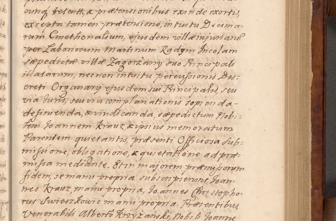 Zdjęcie nr 124 dla obiektu archiwalnego: Volumen VIII actorum episcopalium R. D. Joannis Małachowski, episcopi Cracoviensis ducis Severiae de anno 1697, quorum index videatur ad finem