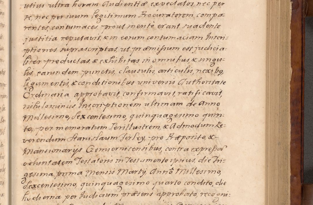 Zdjęcie nr 118 dla obiektu archiwalnego: Volumen VIII actorum episcopalium R. D. Joannis Małachowski, episcopi Cracoviensis ducis Severiae de anno 1697, quorum index videatur ad finem