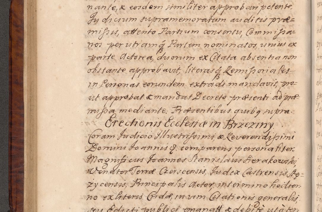 Zdjęcie nr 111 dla obiektu archiwalnego: Volumen VIII actorum episcopalium R. D. Joannis Małachowski, episcopi Cracoviensis ducis Severiae de anno 1697, quorum index videatur ad finem