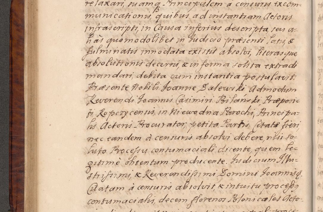Zdjęcie nr 107 dla obiektu archiwalnego: Volumen VIII actorum episcopalium R. D. Joannis Małachowski, episcopi Cracoviensis ducis Severiae de anno 1697, quorum index videatur ad finem