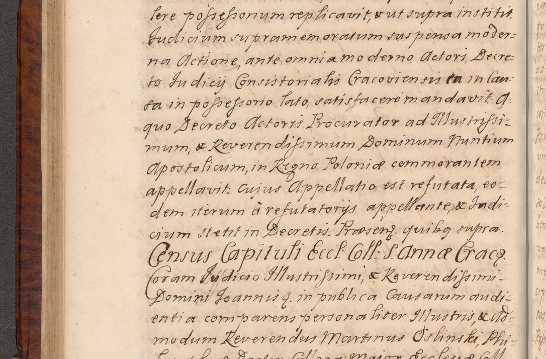 Zdjęcie nr 103 dla obiektu archiwalnego: Volumen VIII actorum episcopalium R. D. Joannis Małachowski, episcopi Cracoviensis ducis Severiae de anno 1697, quorum index videatur ad finem