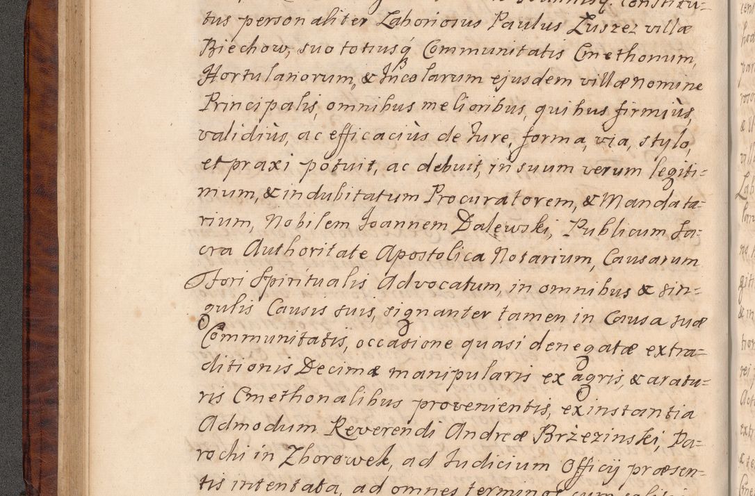 Zdjęcie nr 99 dla obiektu archiwalnego: Volumen VIII actorum episcopalium R. D. Joannis Małachowski, episcopi Cracoviensis ducis Severiae de anno 1697, quorum index videatur ad finem