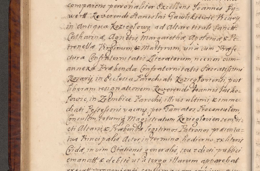 Zdjęcie nr 93 dla obiektu archiwalnego: Volumen VIII actorum episcopalium R. D. Joannis Małachowski, episcopi Cracoviensis ducis Severiae de anno 1697, quorum index videatur ad finem