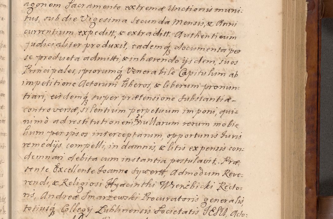 Zdjęcie nr 90 dla obiektu archiwalnego: Volumen VIII actorum episcopalium R. D. Joannis Małachowski, episcopi Cracoviensis ducis Severiae de anno 1697, quorum index videatur ad finem