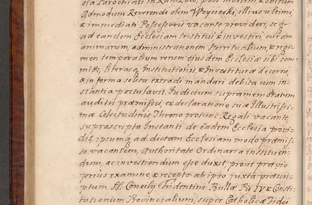 Zdjęcie nr 87 dla obiektu archiwalnego: Volumen VIII actorum episcopalium R. D. Joannis Małachowski, episcopi Cracoviensis ducis Severiae de anno 1697, quorum index videatur ad finem
